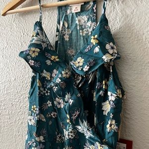Flirty floral dress